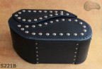 LEATHER SADDLEBAGS S221 with lock