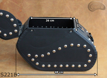 Sacoches Moto S221 avec serrure