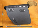 LEATHER SADDLEBAG S72 H-D DYNA