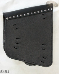 LEATHER SADDLEBAG S491 H-D SOFTAIL