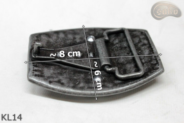 Boucle de ceinture décorative KL14