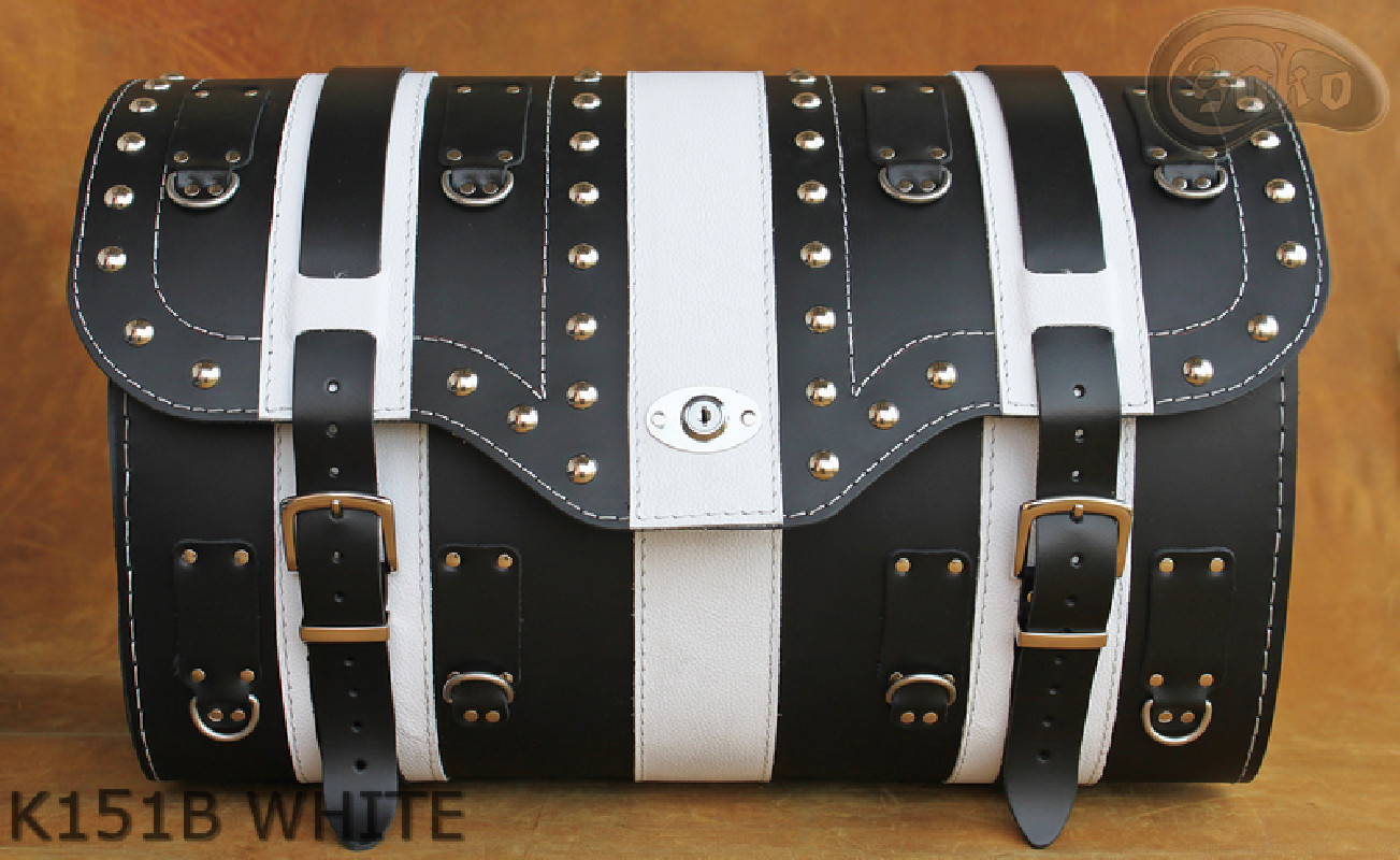 Coffre Moto K151 WHITE avec serrure   *Sur demande*