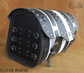 Coffre Moto K151 WHITE avec serrure   *Sur demande*