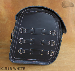 Coffre Moto K151 WHITE avec serrure   *Sur demande*