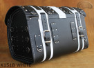 Coffre Moto K151 WHITE avec serrure   *Sur demande*