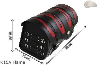 Kufer K15A FLAME z zamkiem  *NA ZAMÓWIENIE*