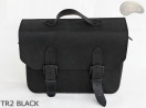 Skórzana torba na ramię TR2 BLACK