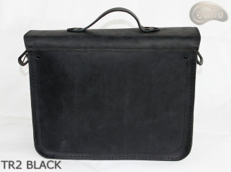 Bőr válltáska TR2 BLACK