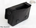 Skórzana torba na ramię TR2 BLACK