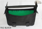 Bőr válltáska TR2 BLACK