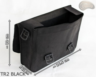 Bőr válltáska TR2 BLACK