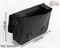 Skórzana torba na ramię TR2 BLACK