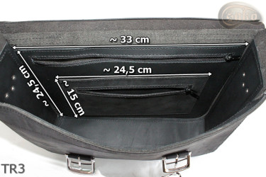 Sac bandoulière en cuir TR3