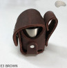 Housse d'holster E3 MARRON6 pour le tambour du revolver Remington calibre 44 COLT1860