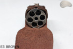 E3 BROWN6 tokfedél a Remington 44-es kaliberű revolver COLT1860 dobjához