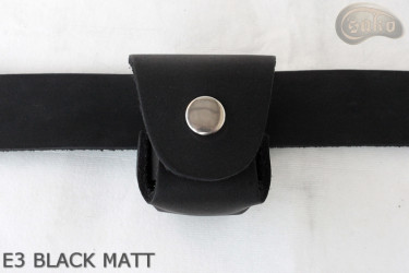 Housse d'holster E3 BLACK MATT pour le tambour du revolver Remington calibre 44 COLT1860