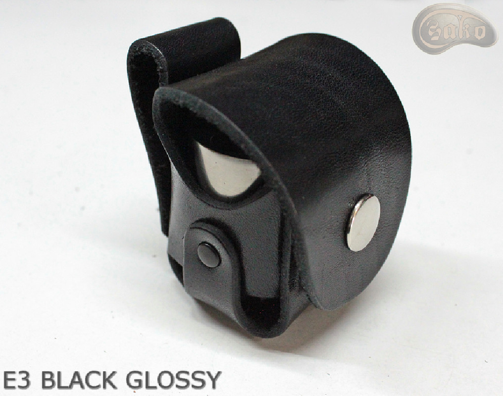 E3 BLACK GLOSSY holster case for the Remington 44 caliber revolver drum