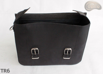 Leather shoulder bag TR6
