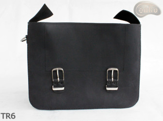 Leather shoulder bag TR6