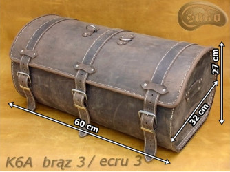 Coffre Moto K06 BROWN 3  *Sur demande*