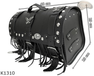 Coffre Moto K1310 avec serrure poches et superpositions