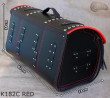 Kufer K182 RED z zamkiem