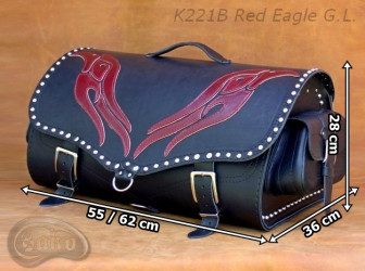 Coffre Moto K221 AIGLE ROUGE