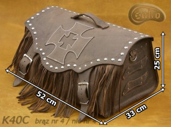 Coffre Moto K40 BROWN  *Sur demande*