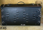 Coffre Moto K46 avec serrure