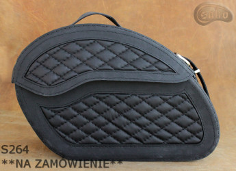 LEATHER SADDLEBAGS S264 **TO ORDER**