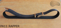 Ceinture de pantalon en cuir PA11 RAPPER avec embout en métal