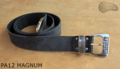 Ceinture de pantalon en cuir PA12 MAGNUM avec embout en métal