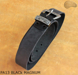 Skórzany pasek do spodni PA13 BLACK MAGNUM