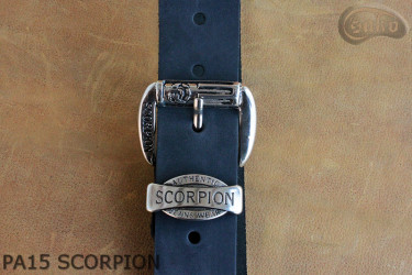 Skórzany pasek do spodni PA15 SCORPION