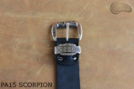 Ceinture de pantalon en cuir PA15 SCORPION