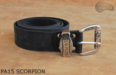 Ceinture de pantalon en cuir PA15 SCORPION