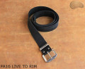 Ceinture de pantalon en cuir PA16 LIVE TO RIM