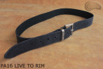 Ceinture de pantalon en cuir PA16 LIVE TO RIM