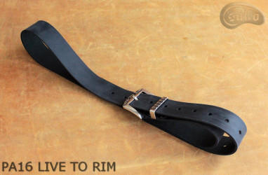 Ceinture de pantalon en cuir PA16 LIVE TO RIM