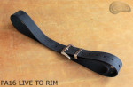 Ceinture de pantalon en cuir PA16 LIVE TO RIM