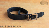Ceinture de pantalon en cuir PA16 LIVE TO RIM