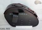 Bőr táska S261 RED *Kérésre*
