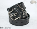 Ceinture pantalon/jupe en cuir PA51 avec rivets décoratifs 11 mm
