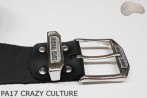 Skórzany pasek do spodni PA17 CRAZY CULTURE