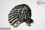 Decoration for a saddlebag / roll bag INDIANA1