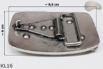 Boucle de ceinture décorative KL16