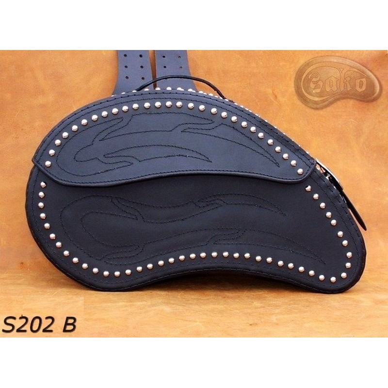 LEATHER SADDLEBAGS S202 B  *TO REQUEST*