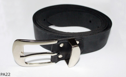 PA22 Leather trouser belt