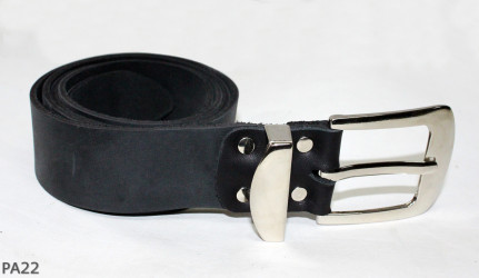 PA22 Leather trouser belt