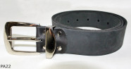 PA22 Leather trouser belt